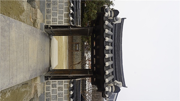 韩国全州庆基殿古建筑1