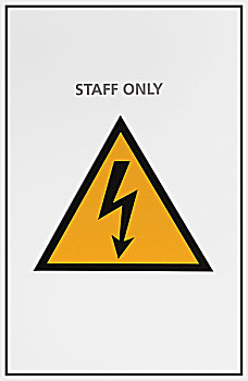 警告标识,闲人免进,警告,危险,电,电压