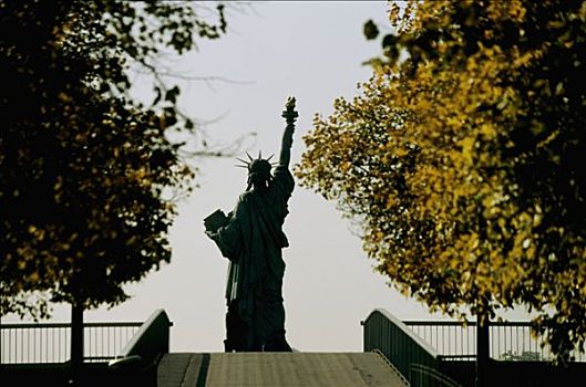 法国,巴黎,自由女神像
