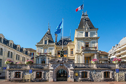 市政厅,上萨瓦,法国,欧洲