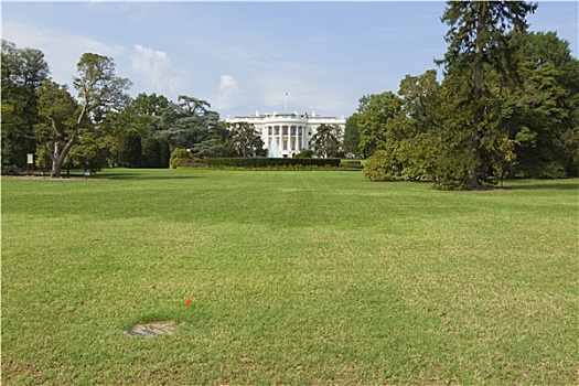 白宫,花园