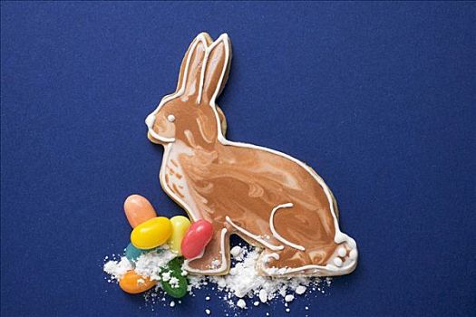 复活节兔子,胶质软糖,糖