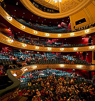 剧院,皇家,格拉斯哥,苏格兰,英国,内景