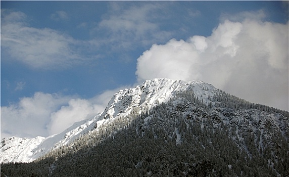 雪山,雪