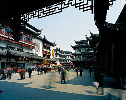 上海豫园商业街
