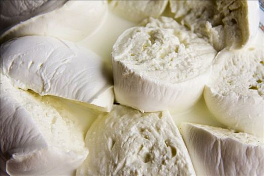 布法罗白干酪,奶酪,产品,著名,那不勒斯,坎帕尼亚区,意大利,欧洲