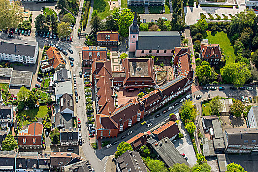 教堂,老年之家,埃森,鲁尔区,北莱茵威斯特伐利亚,德国,欧洲