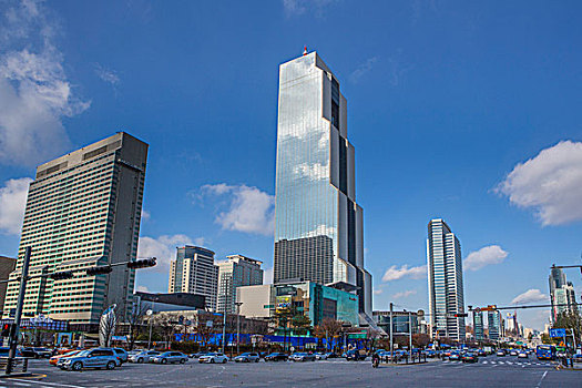 韩国,首尔,韩国世贸中心