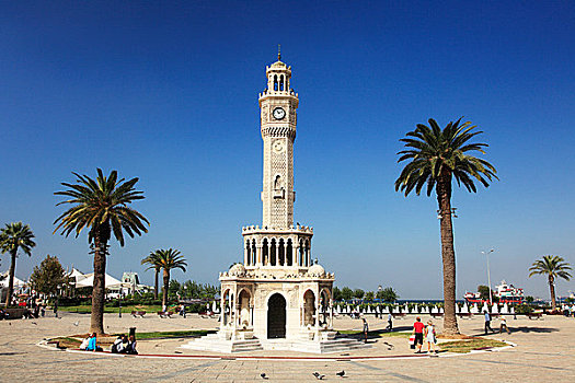 钟楼,广场,土耳其