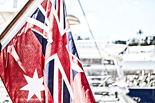 澳大利亚,旗帜,风