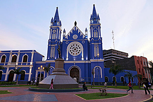 雷科莱塔,教堂,利马,秘鲁,南美