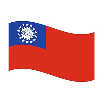 旗帜,缅甸