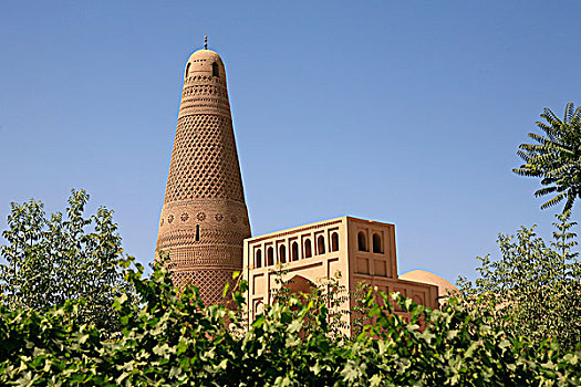 尖塔,吐鲁番,新疆