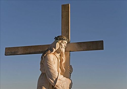 墓地,十字架,安达卢西亚,西班牙,欧洲