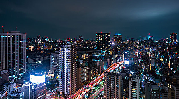 日本东京夜景