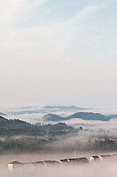 雾海,风景如画