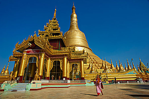 塔,缅甸,亚洲