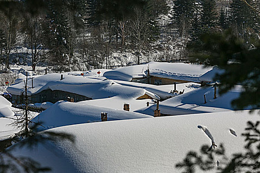 雪景雪乡