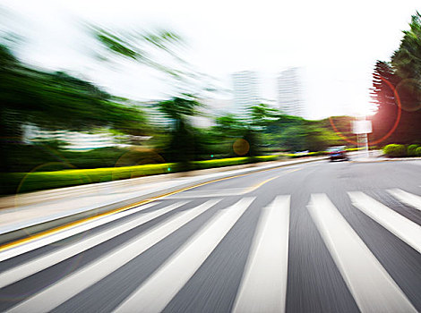 道路,动感