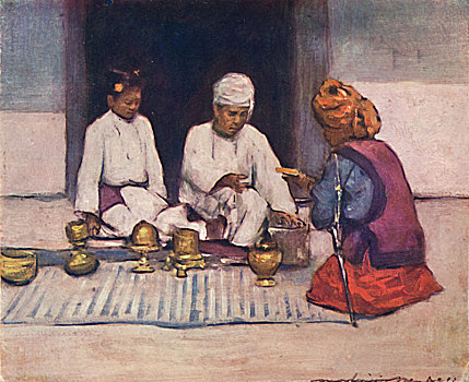 掸邦,首领,妻子,艺术家