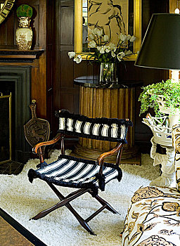 折叠椅,传统风格,起居室