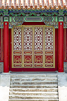 中式的门