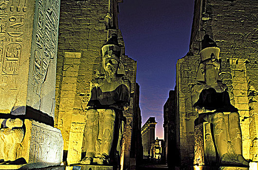 埃及,路克索神庙,卢克索神庙