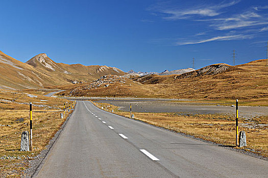 道路,高山,瑞士