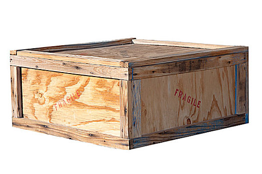 木质,运输,盒子