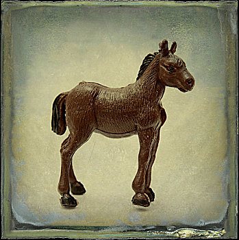马,小雕像