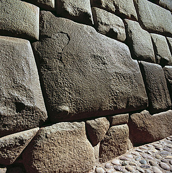石墙,萨克塞华曼,印加,遗址,库斯科,秘鲁