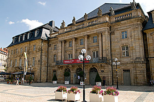 歌剧院,房子,拜罗伊特,弗兰哥尼阶,瑞士,弗兰克尼亚,巴伐利亚,德国,欧洲
