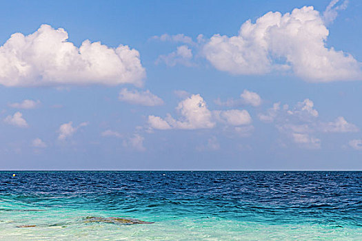 东南亚印度洋岛国马尔代夫绚丽岛海岛风光maldives