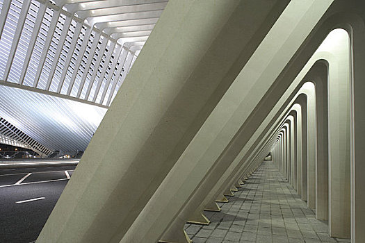 高速火车,车站,圣地亚哥,2009年,建筑