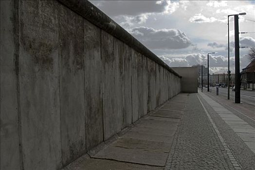 柏林墙,路,局部,纪念,柏林,德国,欧洲