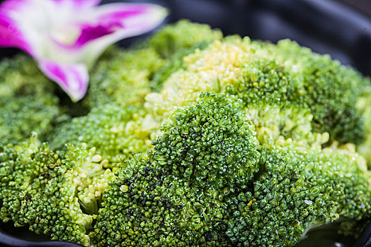 火锅涮锅食材涮料西蓝花青花菜