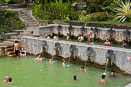 温泉,靠近,北方,巴厘岛,印度尼西亚,东南亚,亚洲