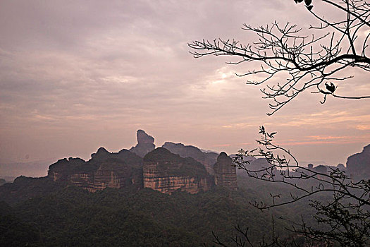 丹霞山风光