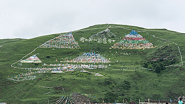 四川甘孜塔公草原景色美