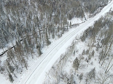 哈尔滨雪乡公路