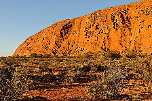 石头,乌鲁鲁-卡塔丘塔国家公园,北领地州,澳大利亚