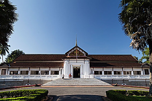 皇宫,国家博物馆,历史,地区,琅勃拉邦,老挝,亚洲