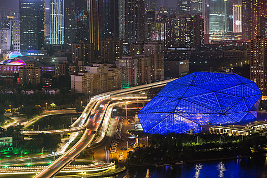 沈阳盛京大剧院夜景