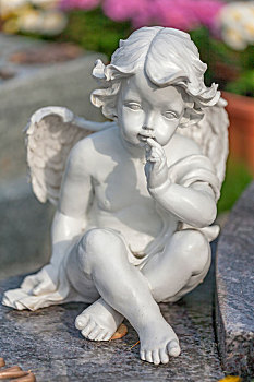 天使形象,墓碑,墓地