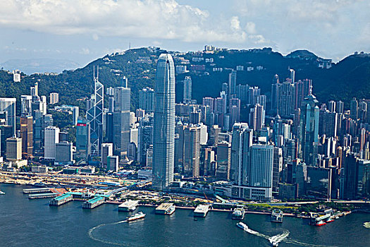 香港,国际金融中心,港岛建筑群,维港