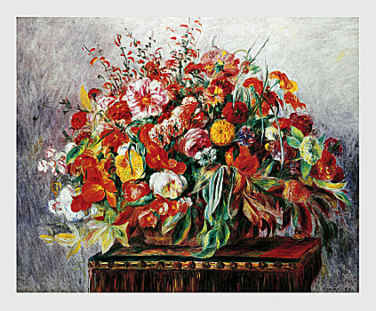 油画-静物,花卉
