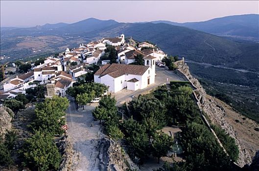 葡萄牙,高,中世纪,坡栖村落