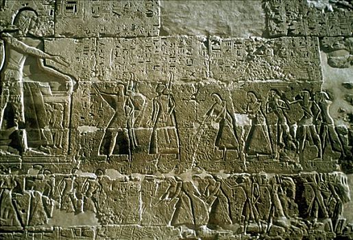 浮雕,祭庙,埃及,12世纪,艺术家,未知
