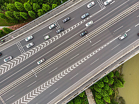 道路航拍