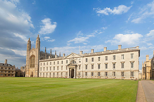 建筑,大学,小教堂,剑桥,英格兰,英国,欧洲